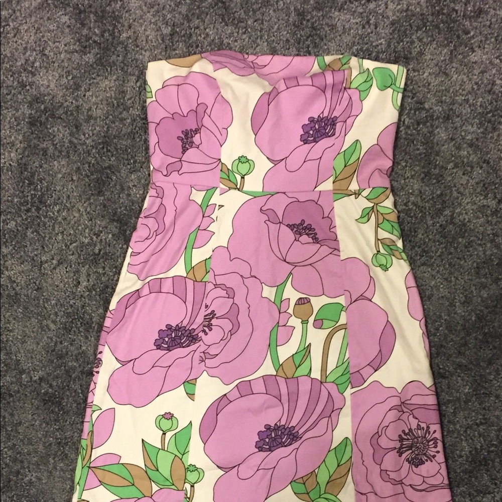 Loft strapless dress